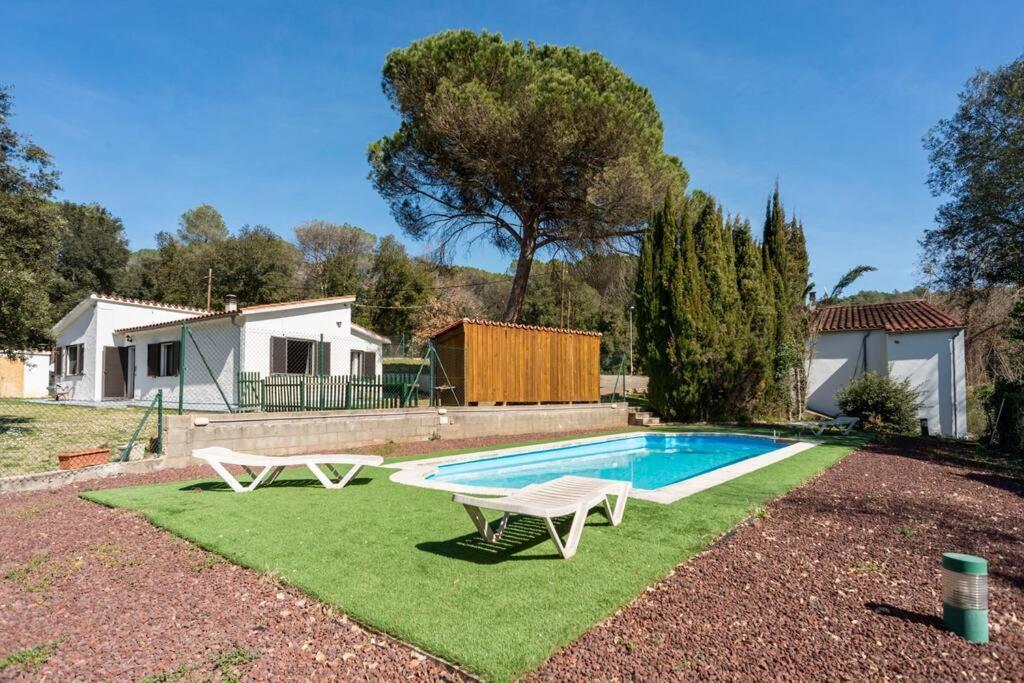 Casa Con Piscina Cerca De Girona Villa Exterior photo