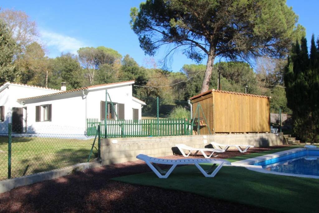 Casa Con Piscina Cerca De Girona Villa Exterior photo