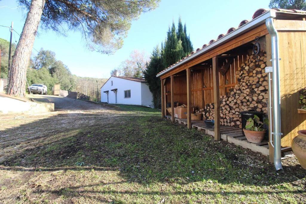 Casa Con Piscina Cerca De Girona Villa Exterior photo